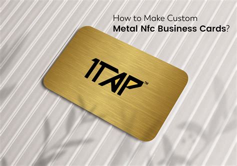 metal business card custom nfc|custom metal nfc business cards.